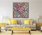 Diamonds painting 60x60cm لوحة الماسية